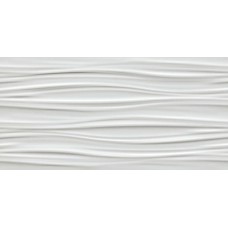 Плитка 40*80 3D RIBBON WHITE MATT